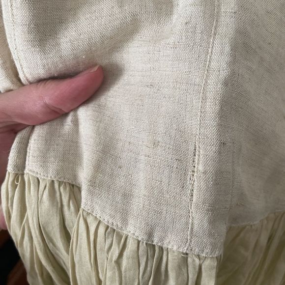 Beaded Beige Dress - Picture 5 of 6